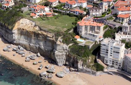 Eboulement de la falaise Miramar